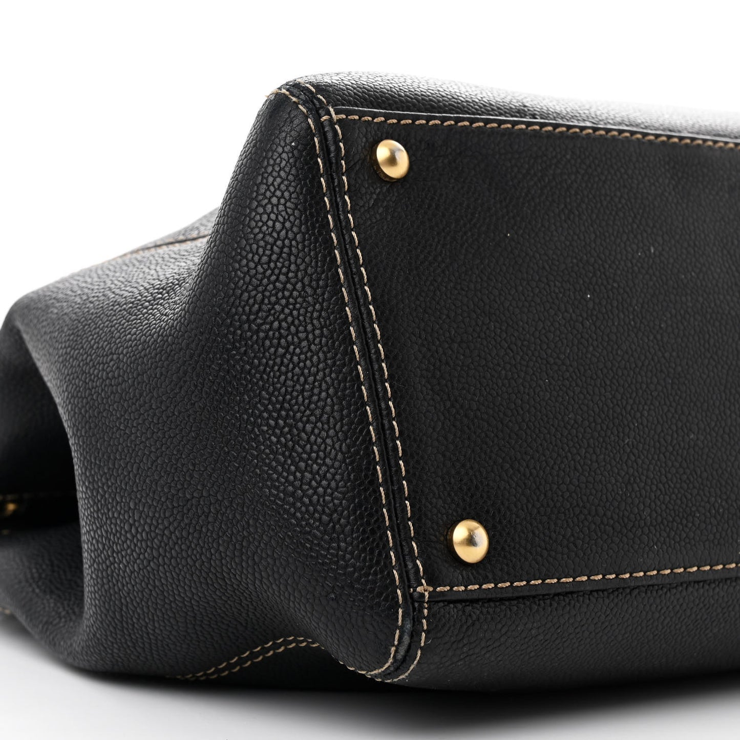Caviar Shopper Tote Black