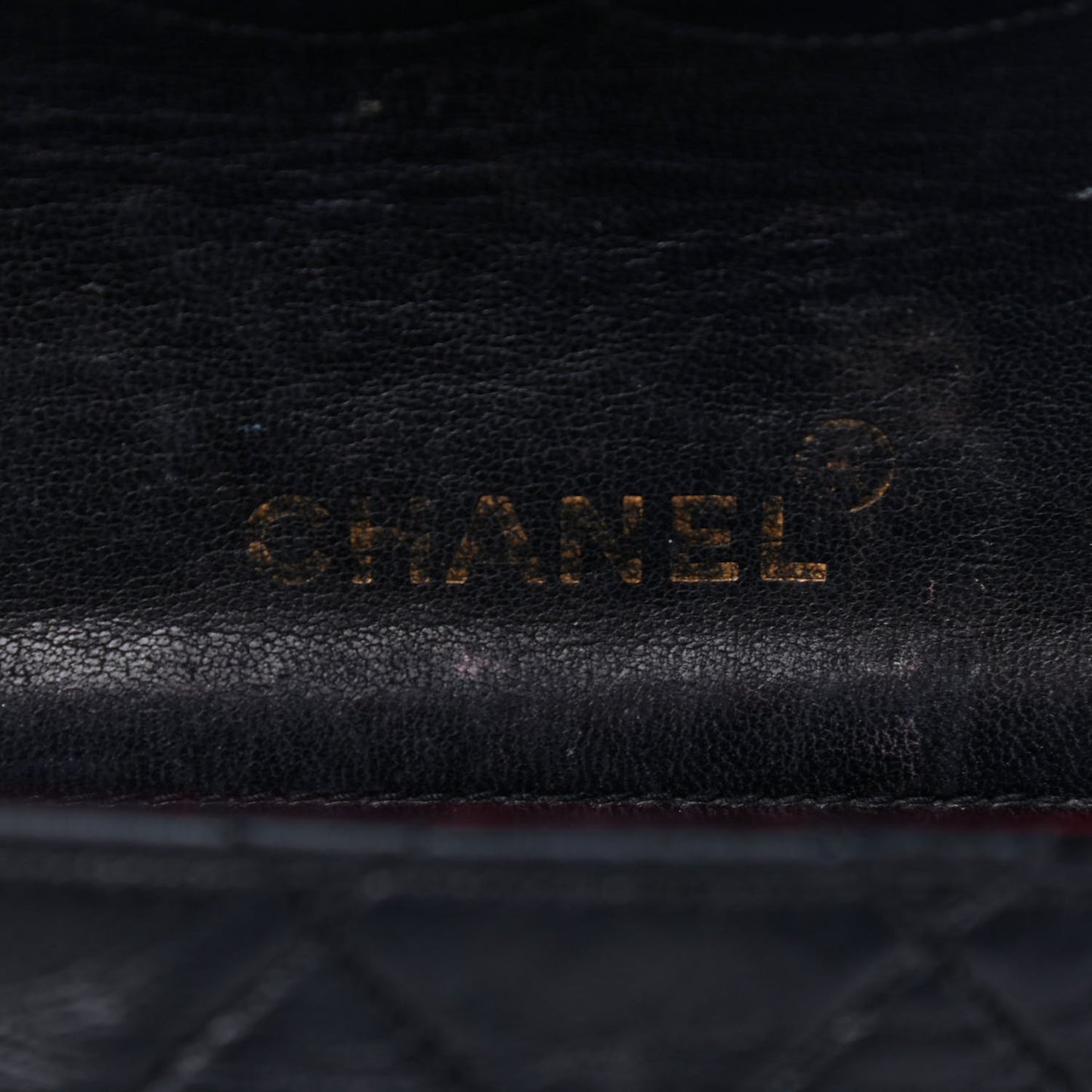 Lambskin Quilted Small Single Flap Black