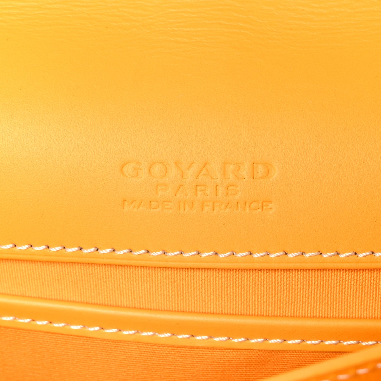 Goyardine Belvedere II MM Messenger Bag Yellow