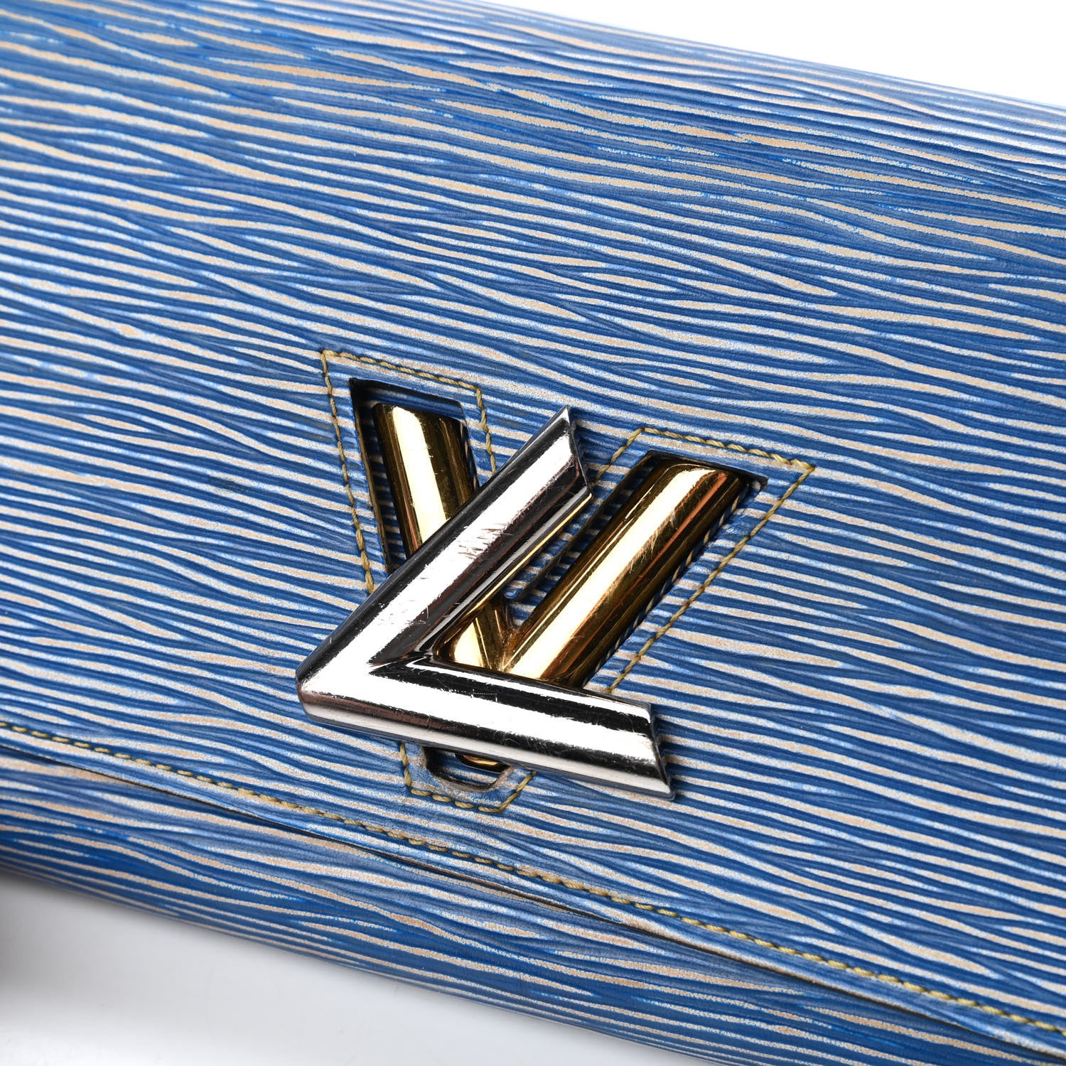 Louis Vuitton Epi Twist Chain Wallet Denim Light 11 of 11