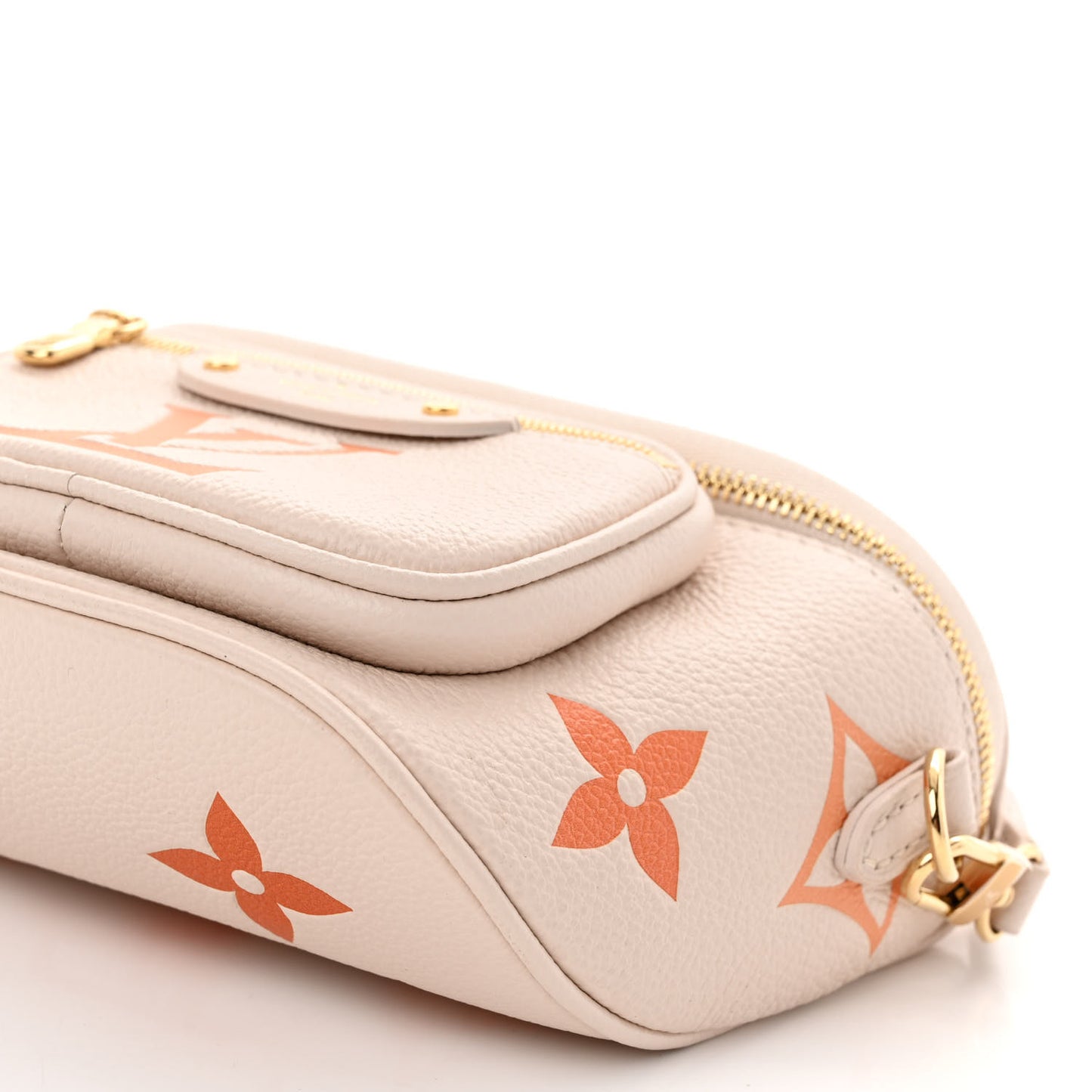 Empreinte Monogram Giant Mini By The Pool Bumbag Cream Saffron