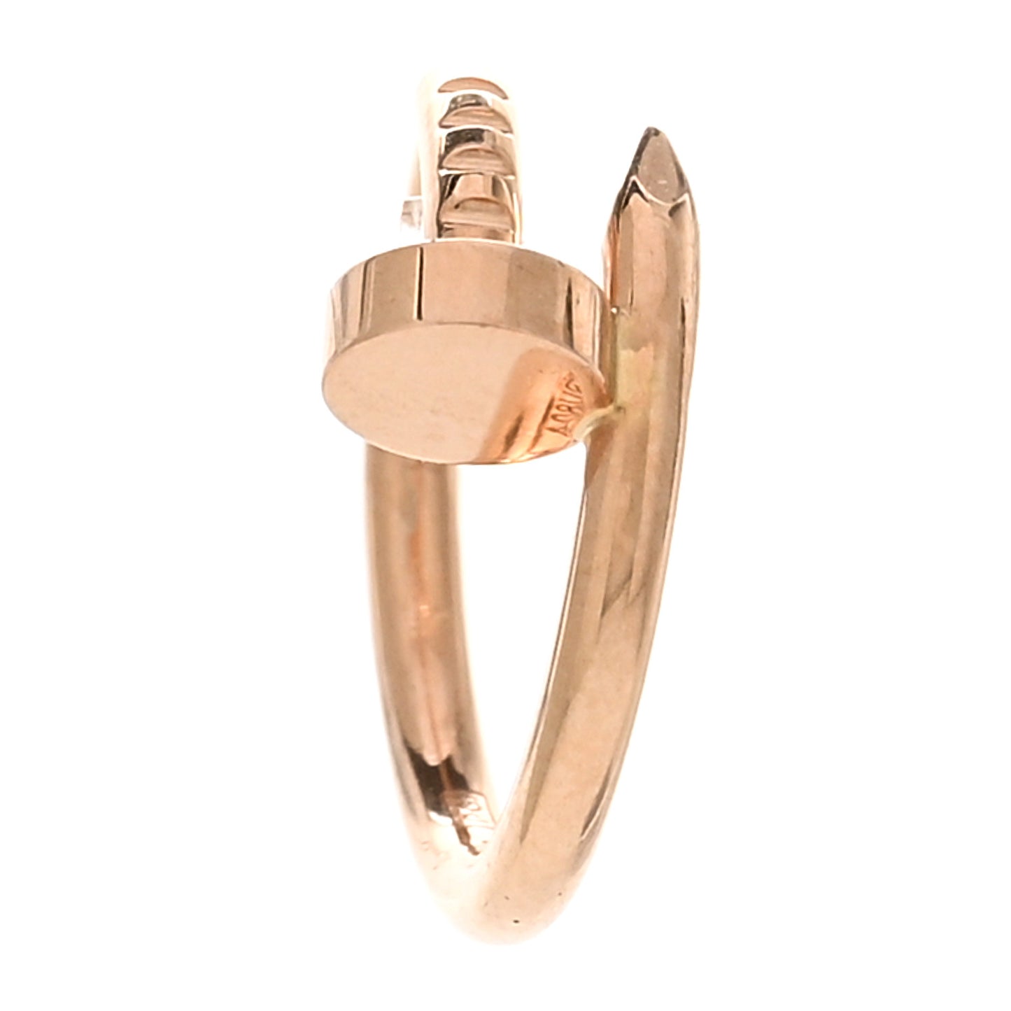 18K Pink Gold Juste Un Clou Single Hoop Earring