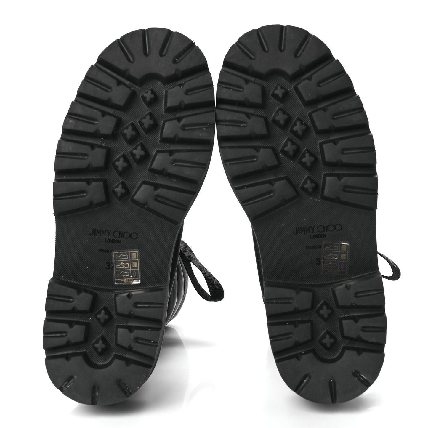 Quilted Barley Padded Nylon Kai Snow Boots 37 Black