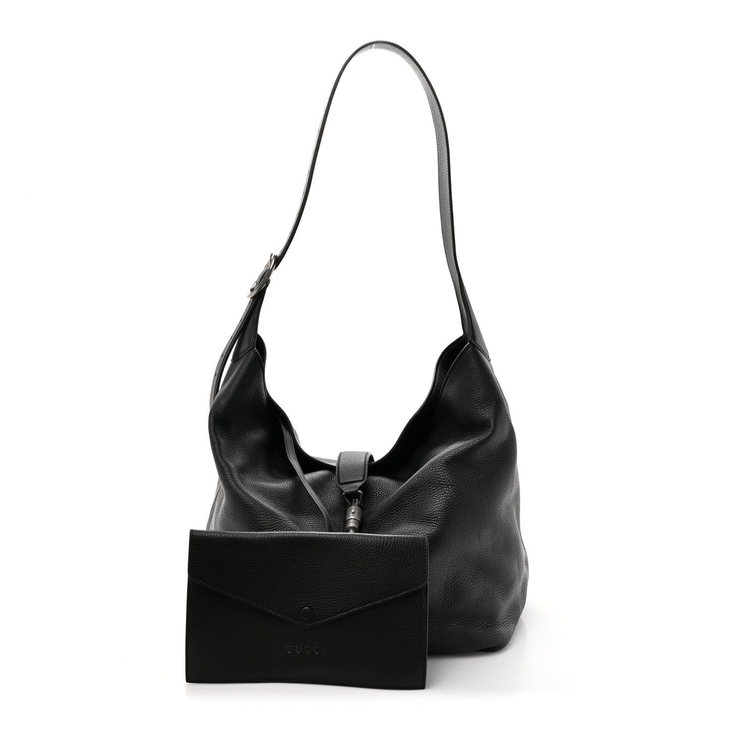 Amour Grane Calfskin Medium Jackie 1961 Crossbody Bag Black