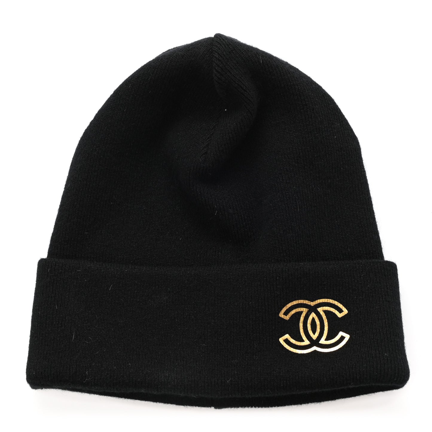 Cashmere CC Beanie Hat Black