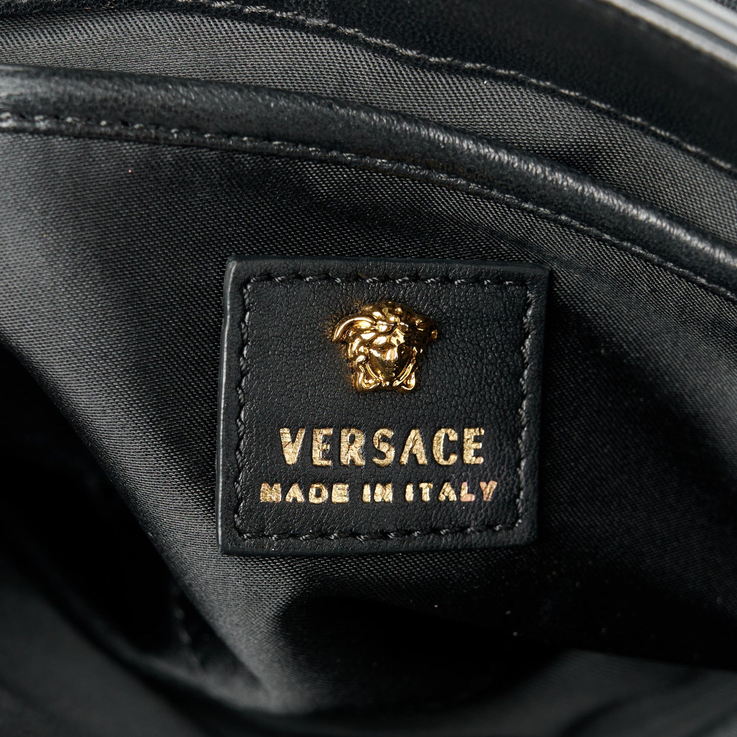 Nappa Palazzo Sultan Shoulder Bag Black