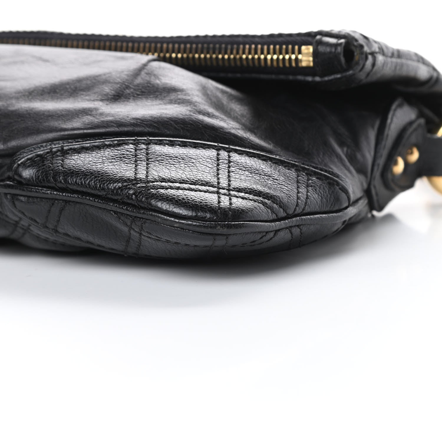 Marc Jacobs Lambskin Quilted The Large Single Flap Black 10 of 11