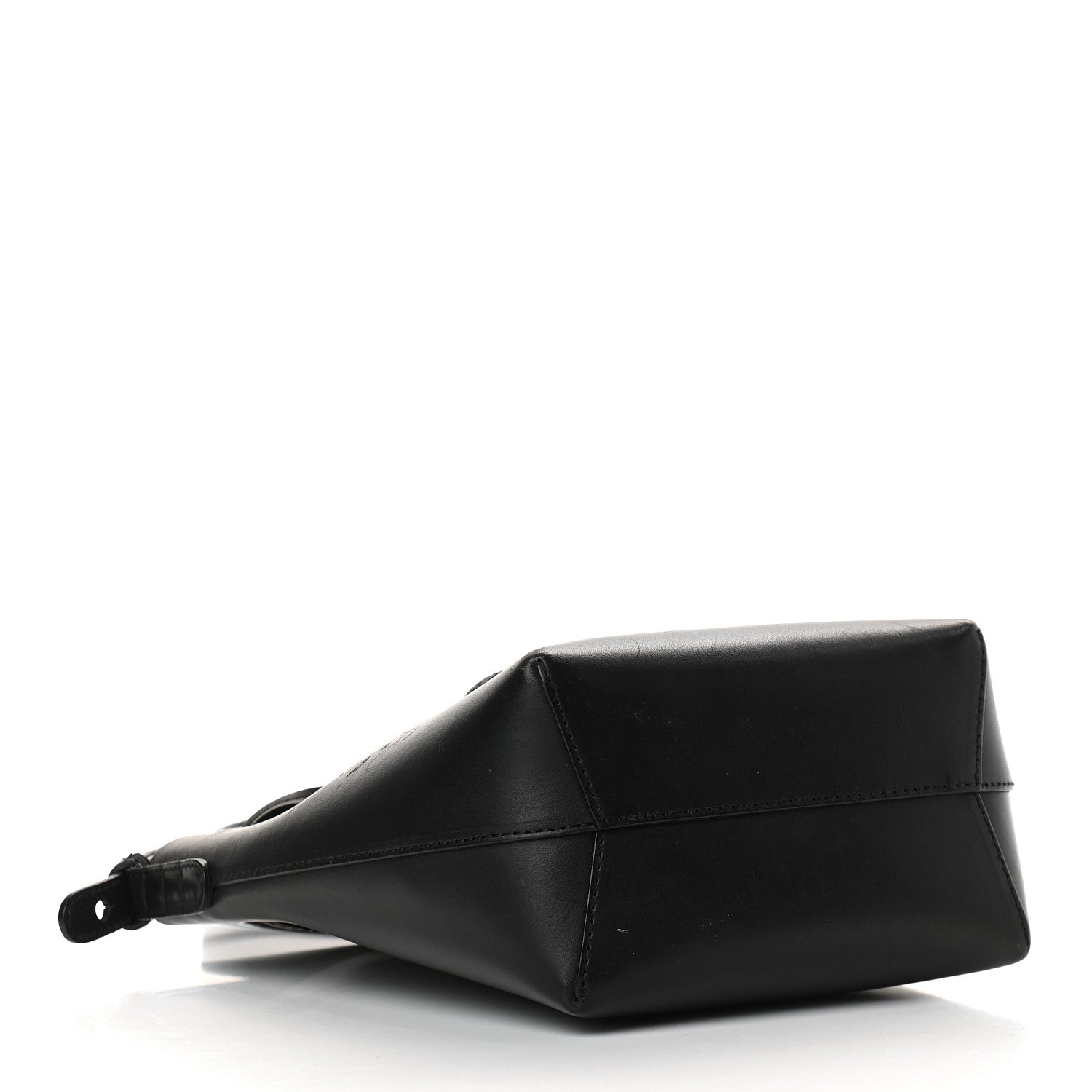 Mansur Gavriel Calfskin Mini Mini Bucket Bag Black Flamma 4 of 10