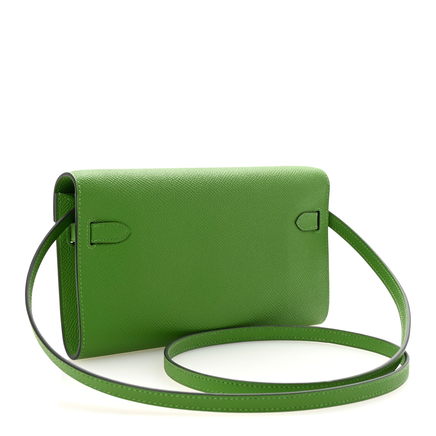 Epsom Kelly Wallet To Go Vert Yucca
