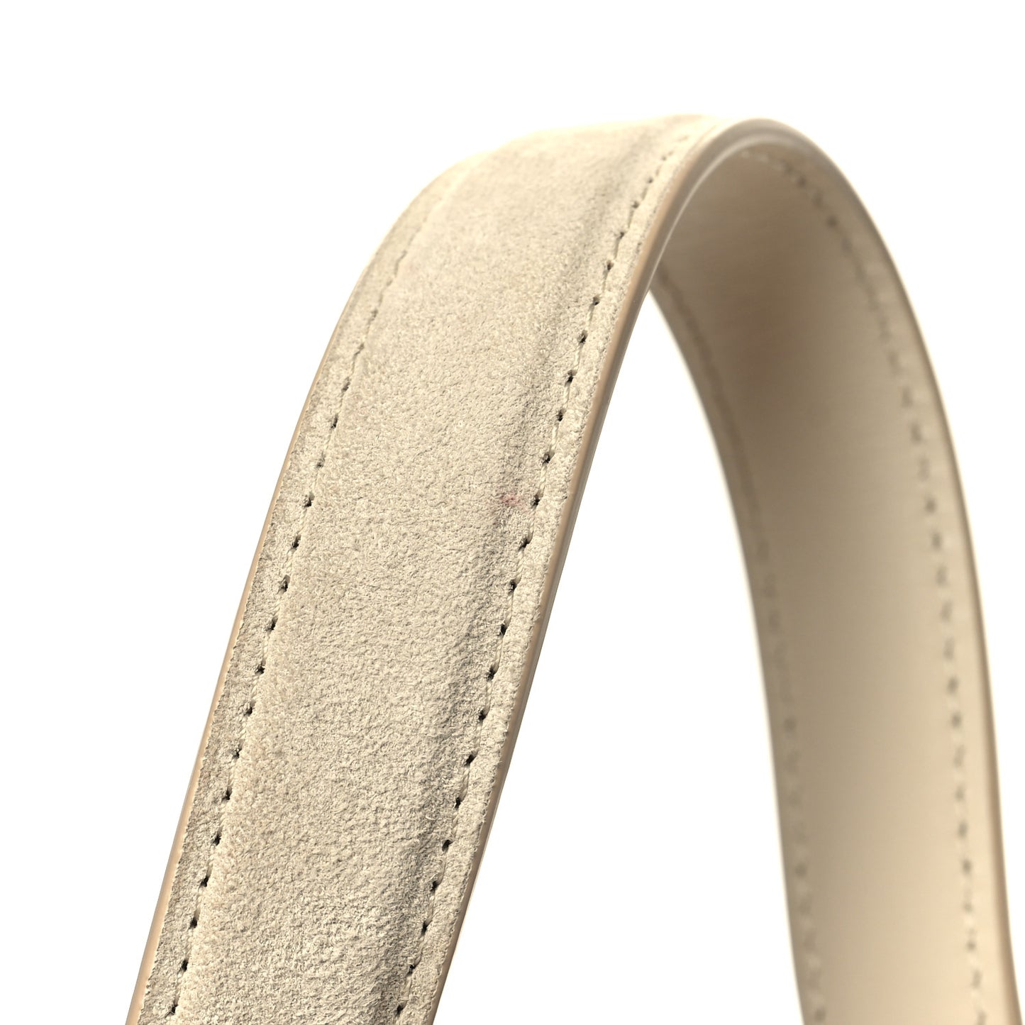 Nubuck Small N/S Park Tote Ivory