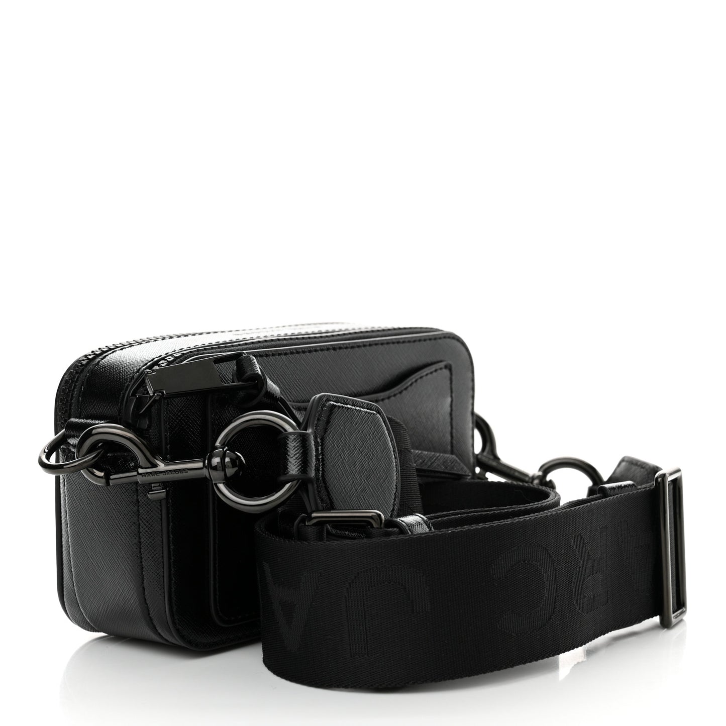 Saffiano Snapshot Camera Bag Black