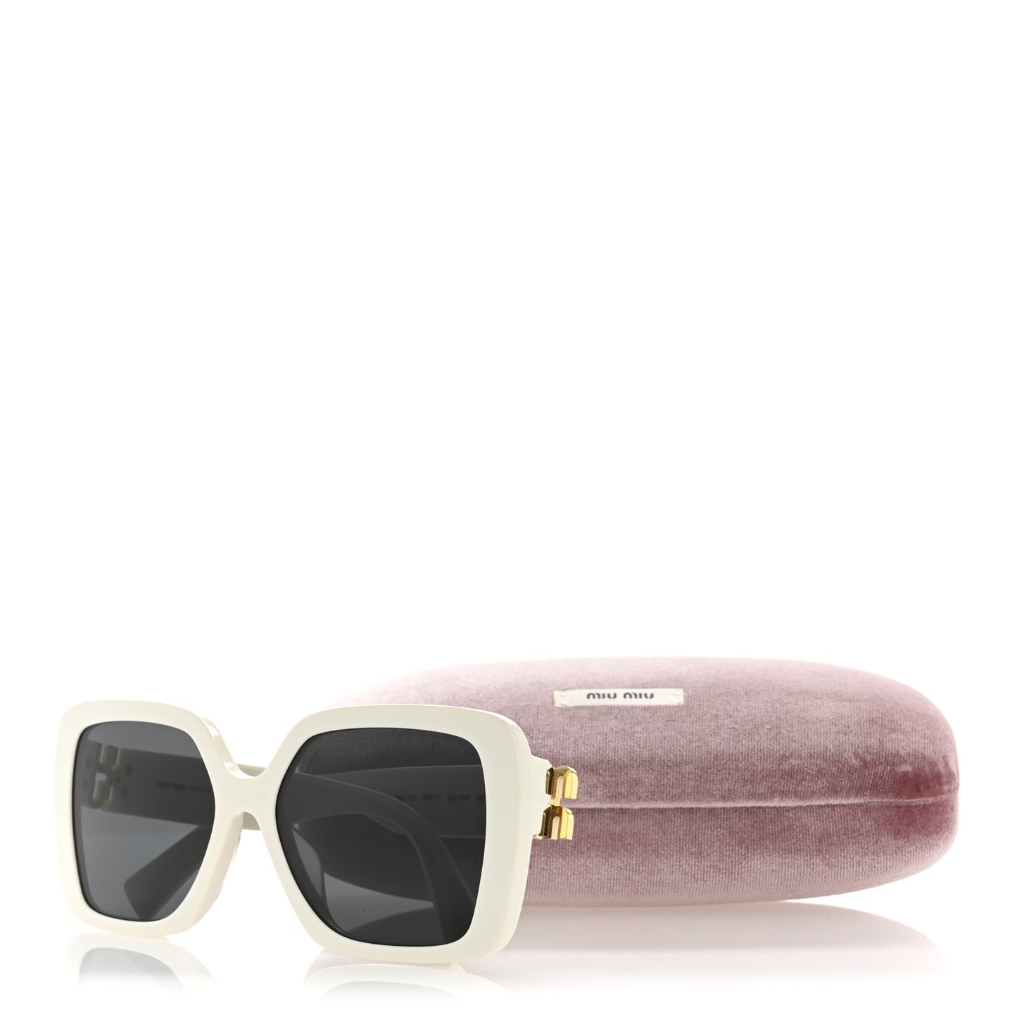 Acetate Sunglasses SMU 10Y White