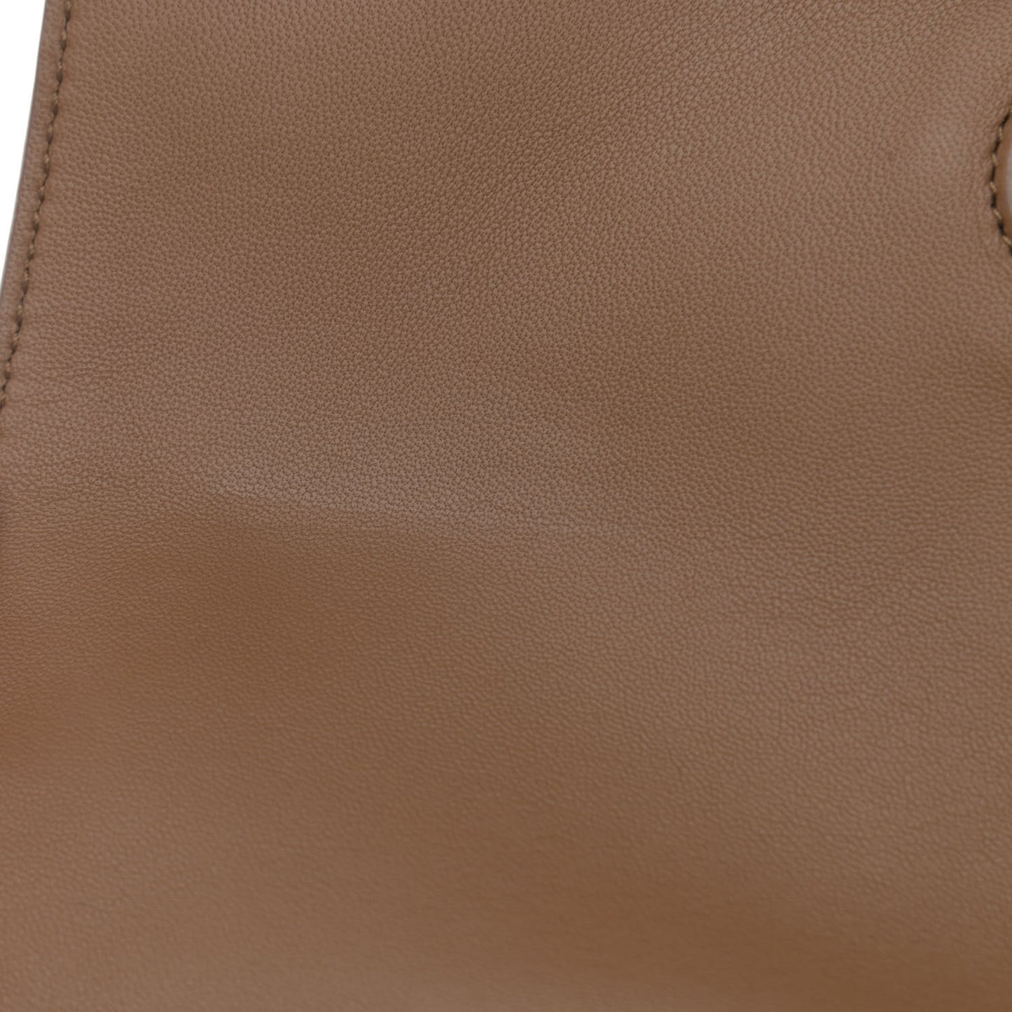 Nappa Small Intrecciato Saddle Crossbody Camel