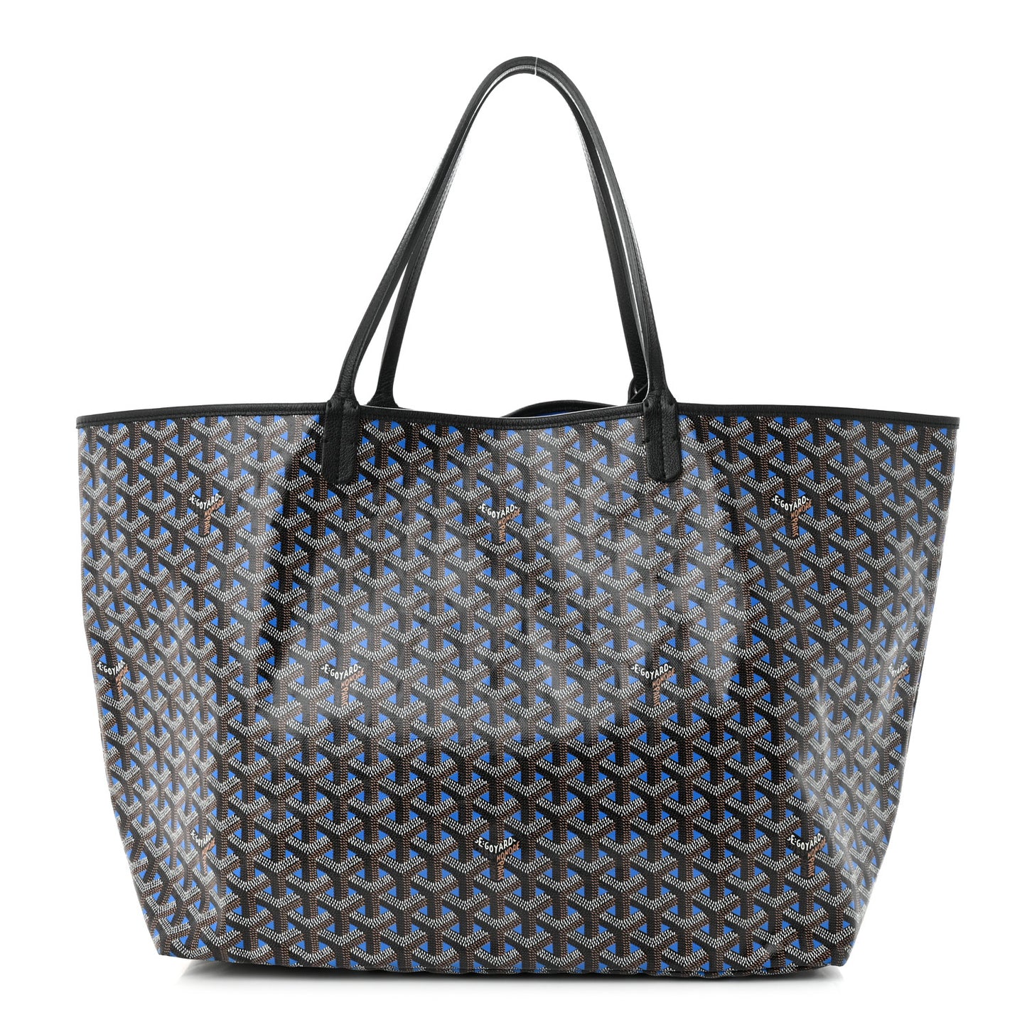 Goyardine Saint Louis Claire Voie GM Black Sky Blue