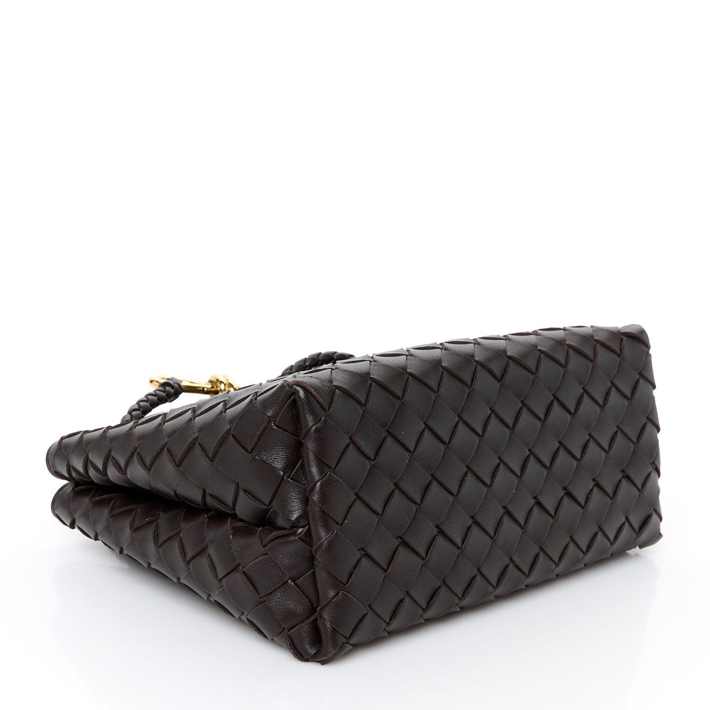 Nappa Intrecciato Small Andiamo Shoulder Bag Fondant