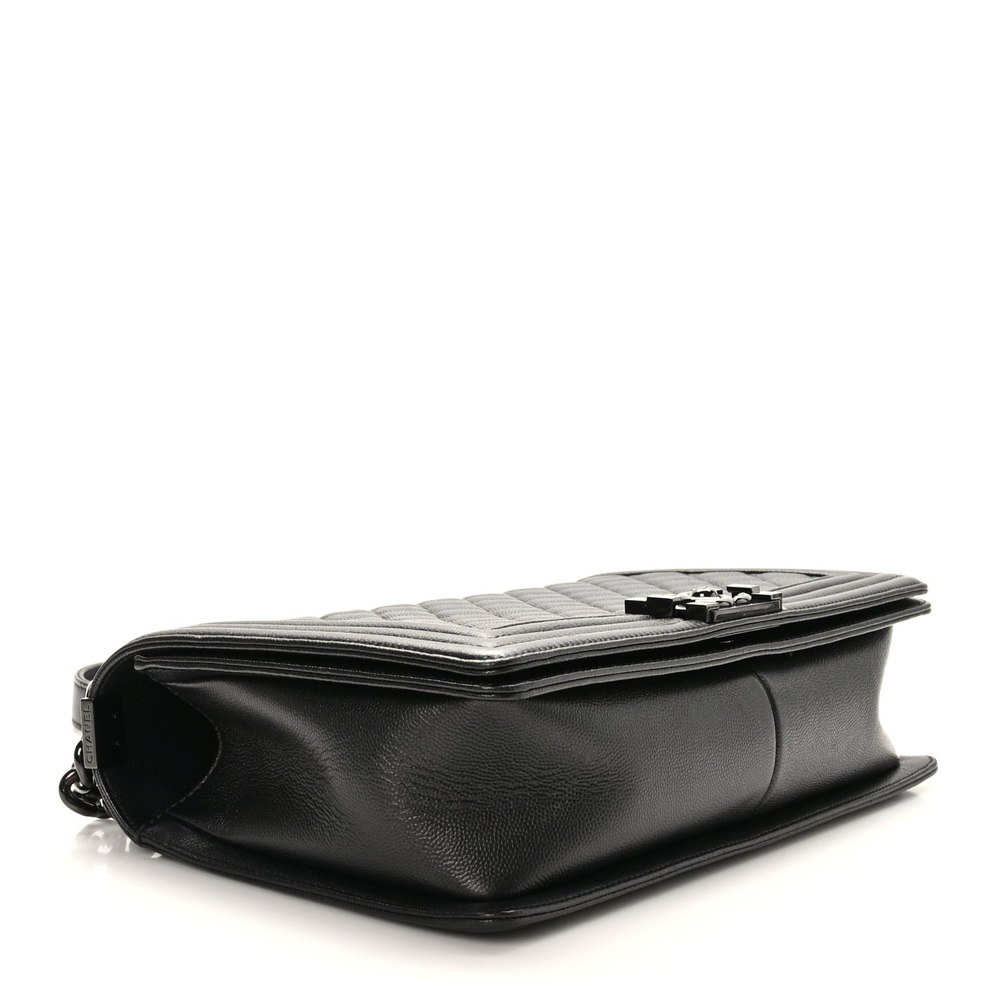 Caviar Quilted New Medium Boy Flap So Black