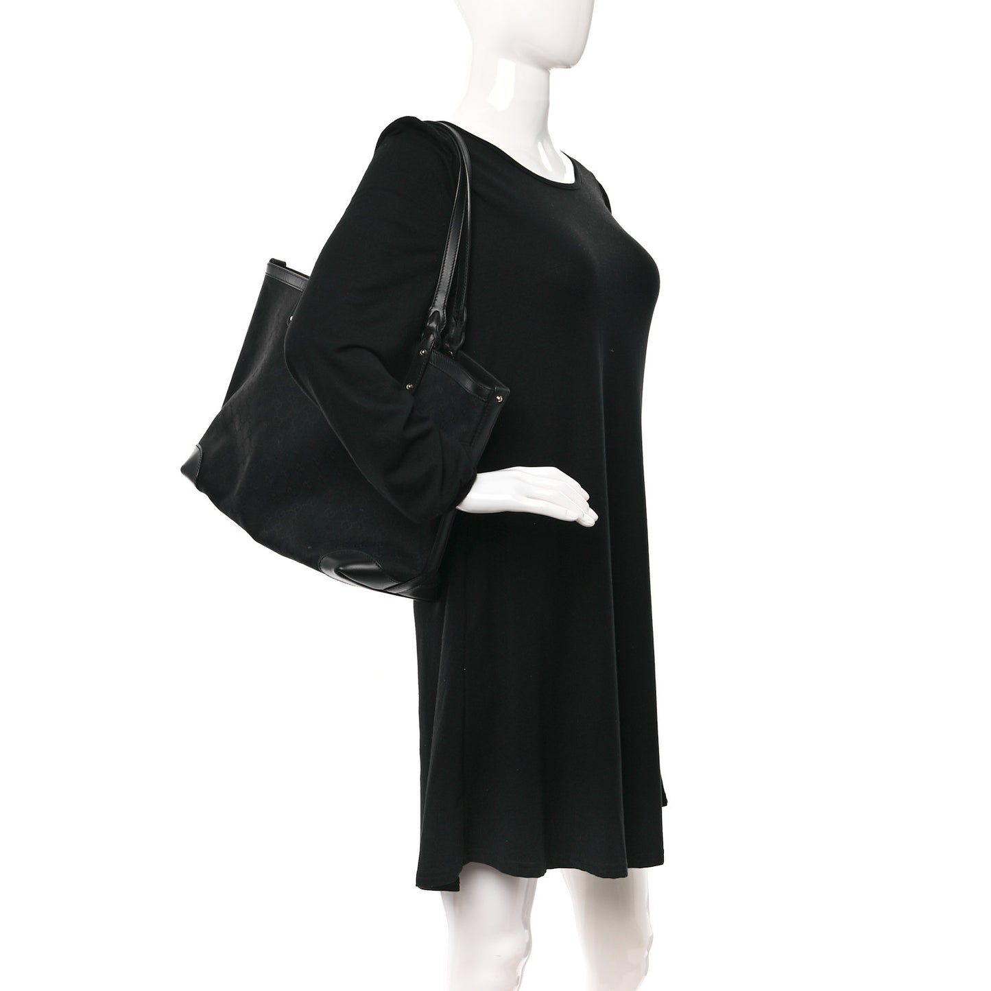Monogram Medium Craft Tote Black