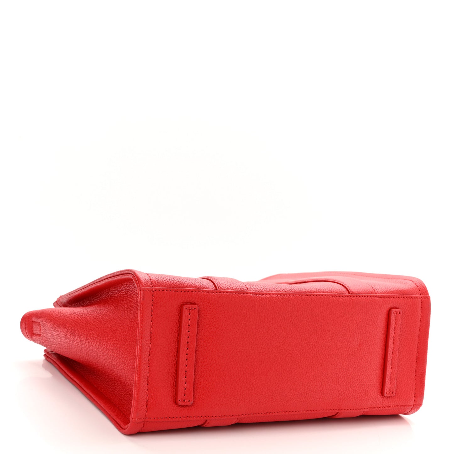 Grained Calfskin Medium The Tote Bag True Red
