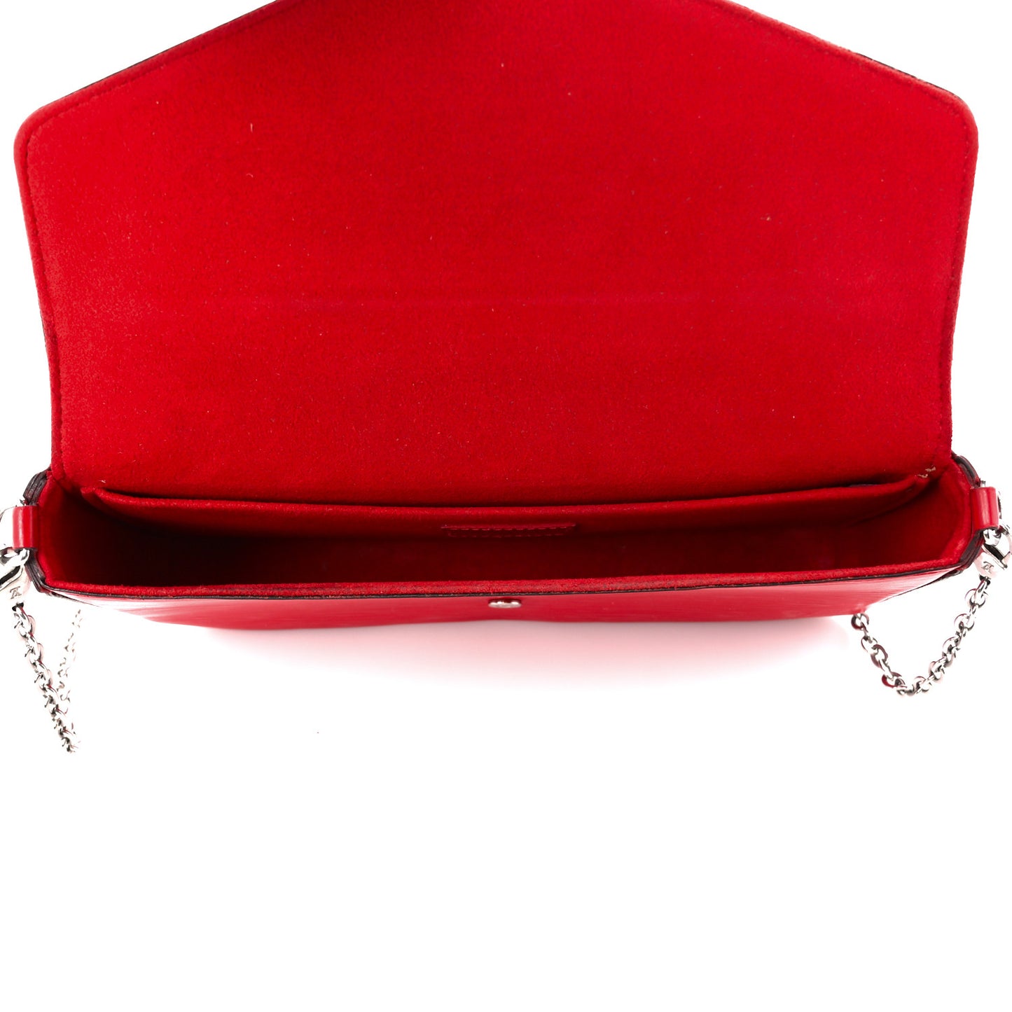 Epi Pochette Felicie Coquelicot