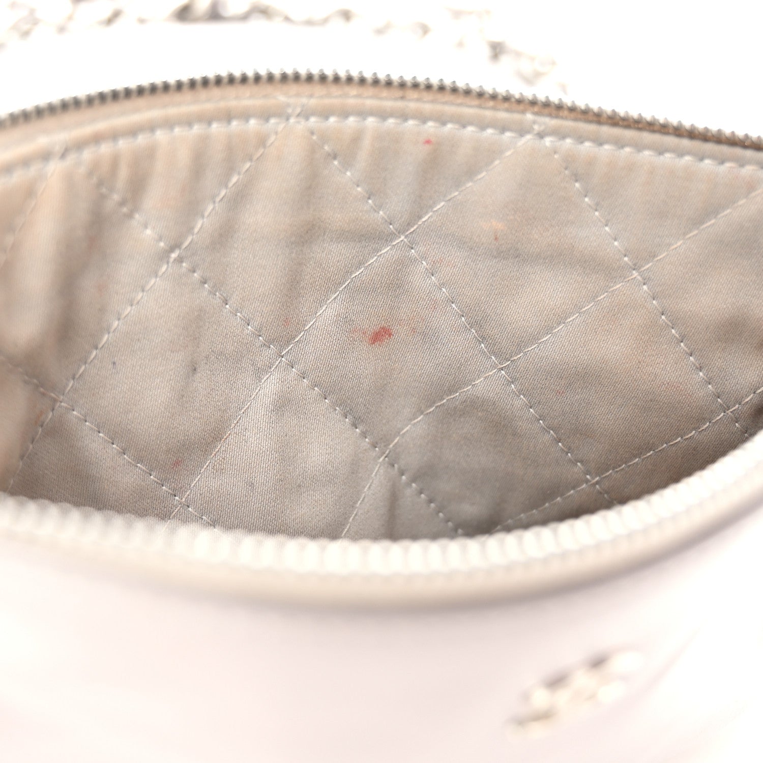 Chanel Shiny Calfskin Quilted Small Chanel 22 Grey 14 of 15