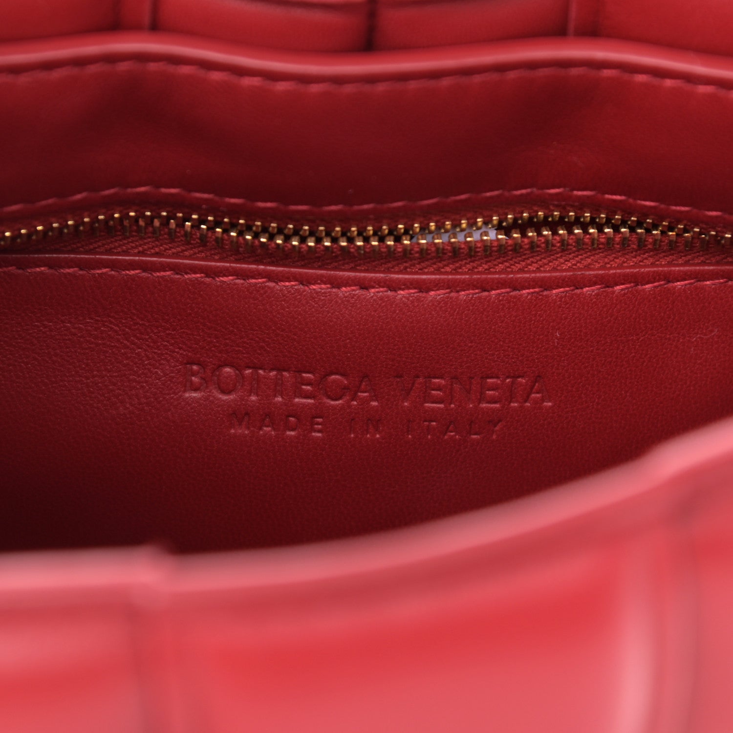 Bottega Veneta Nappa Maxi Intreccio Padded Cassette Crossbody Bag Dark Red 6 of 9