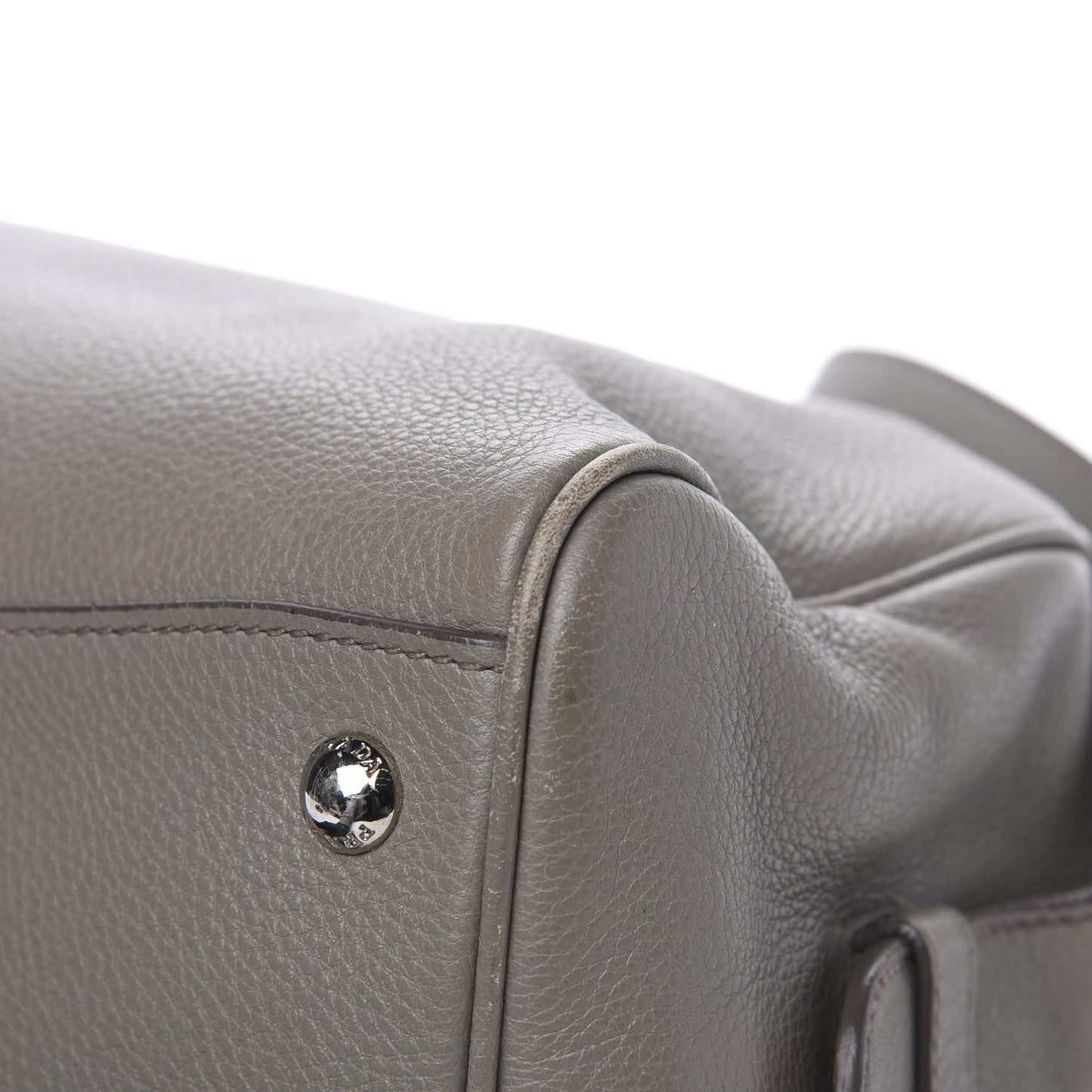 Vitello Daino Dome Satchel Argilla