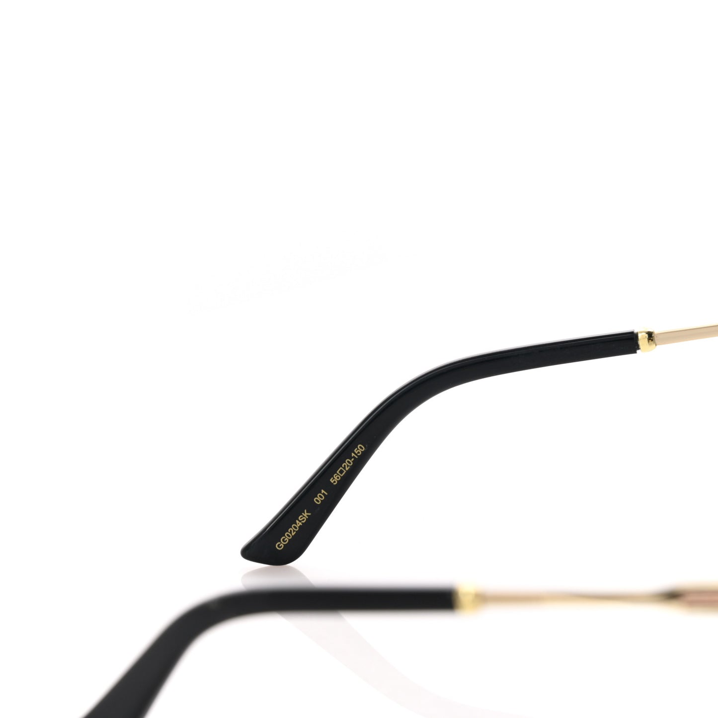 Acetate Web Sunglasses GG0204SK Black