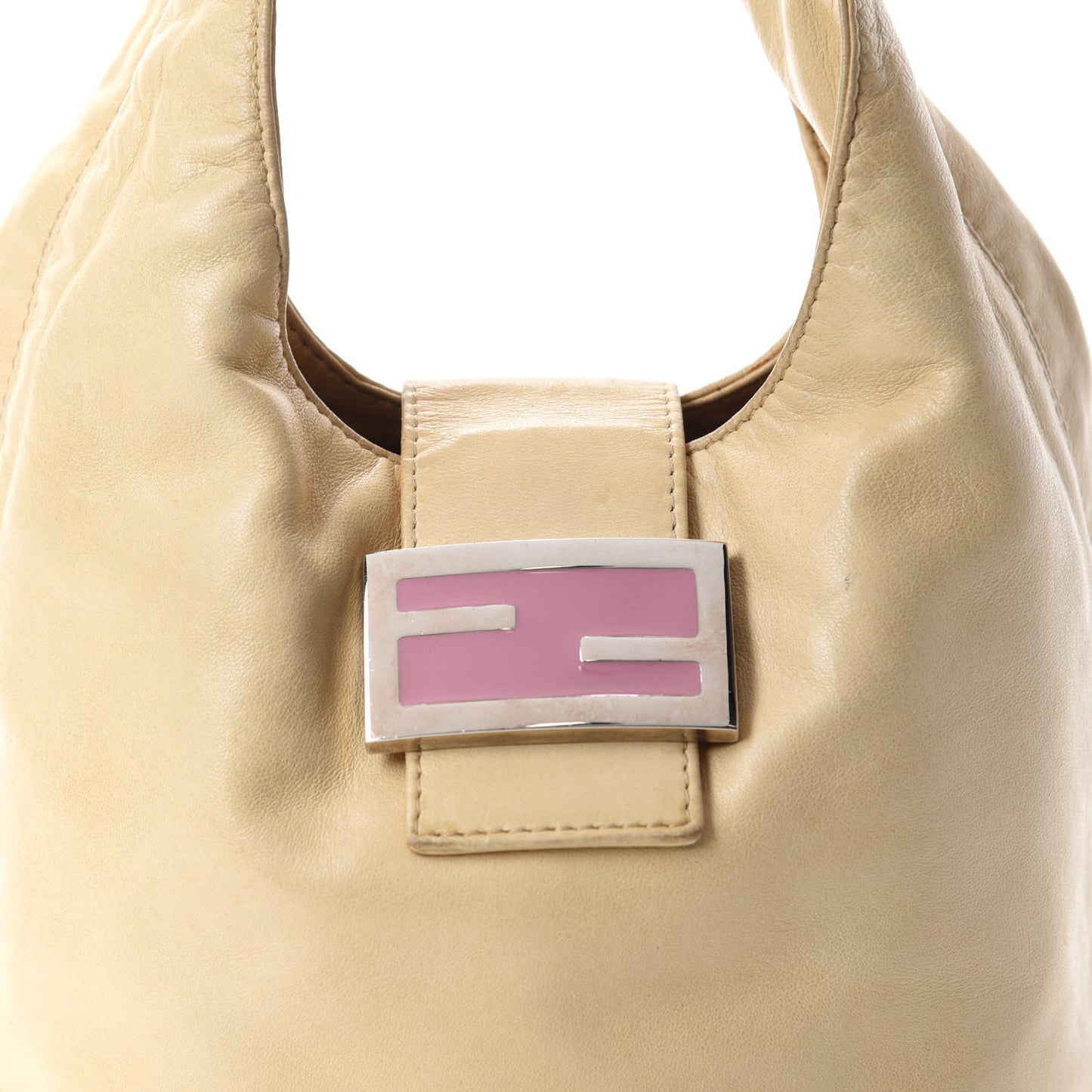 Nappa Small Hobo Beige