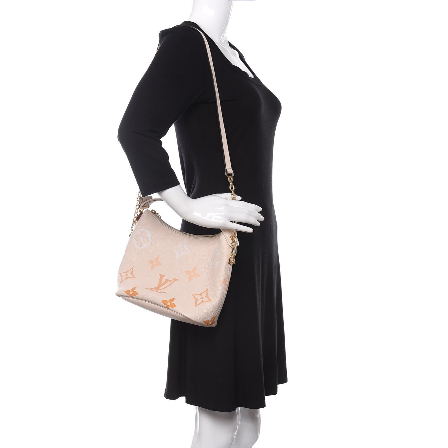 Empreinte Monogram Giant By The Pool Marshmallow Hobo Cream Saffron