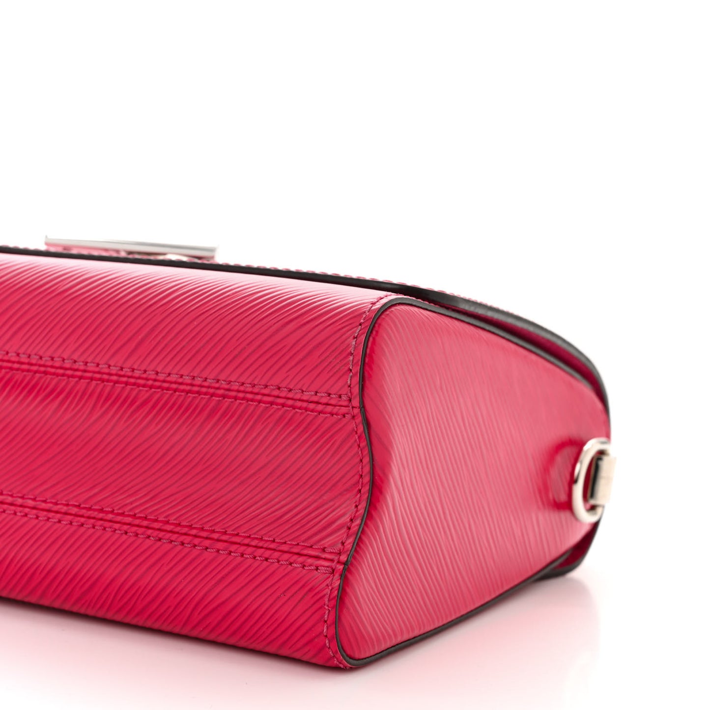 Epi Twist Short Handle Shoulder Bag Fuchsia