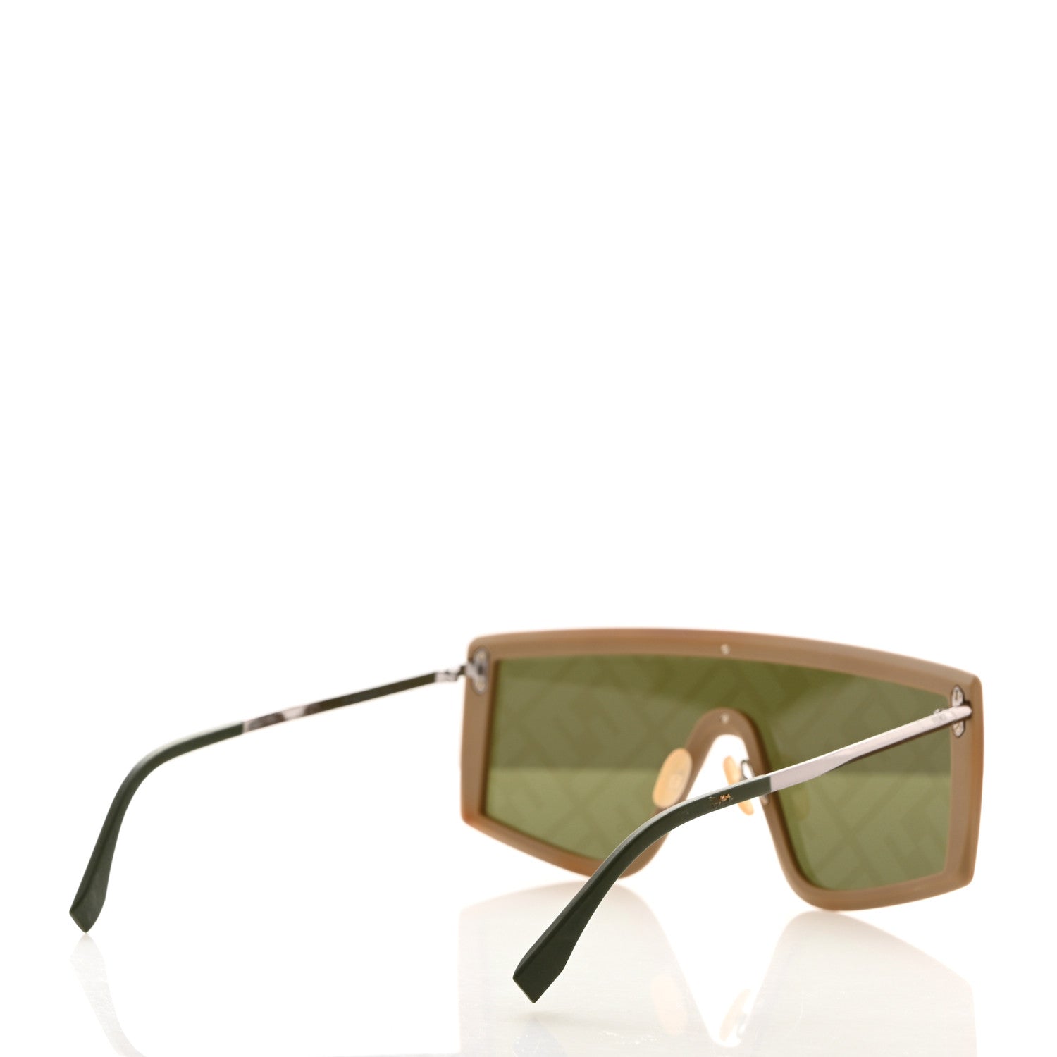 Fendi FF Shield Sunglasses FF M0076/G/S Brown 3 of 8