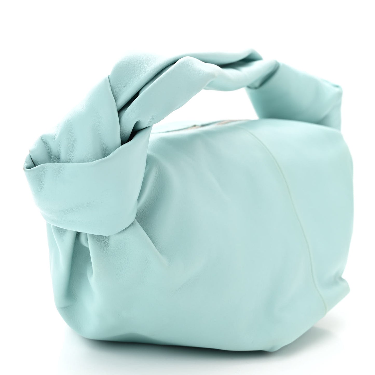 Nappa Mini Double Knot Bag Blue