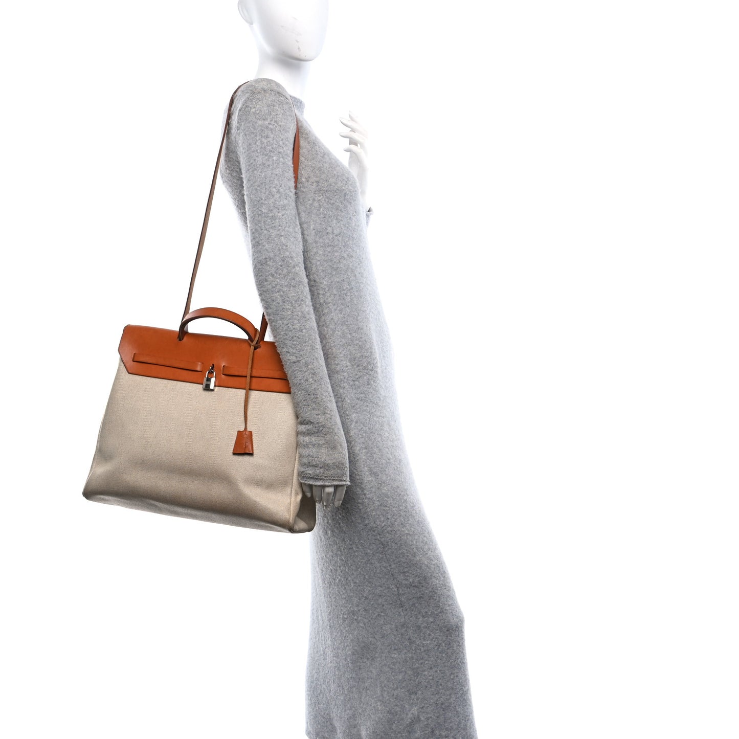 Toile Vache Calfskin Herbag 2 in 1 36 MM Natural
