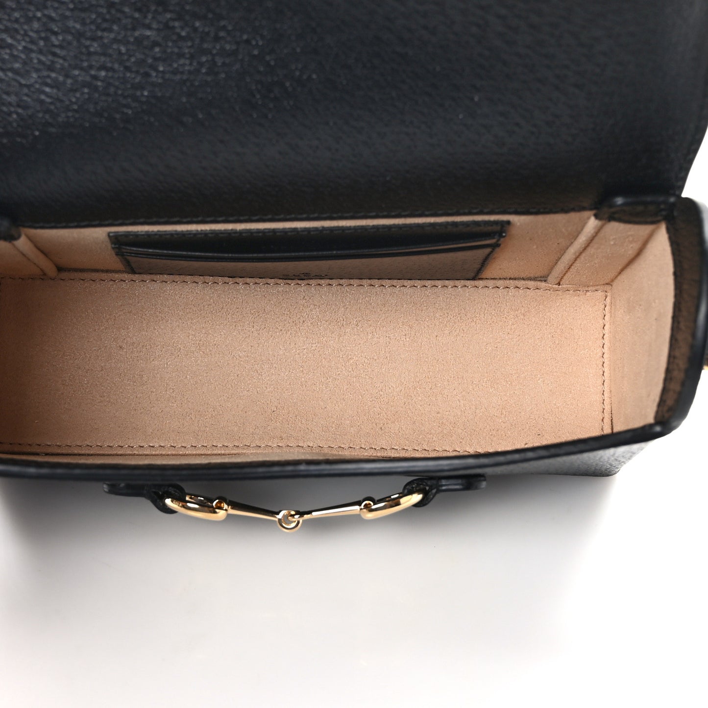 Calfskin Horsebit 1955 Shoulder Bag Black