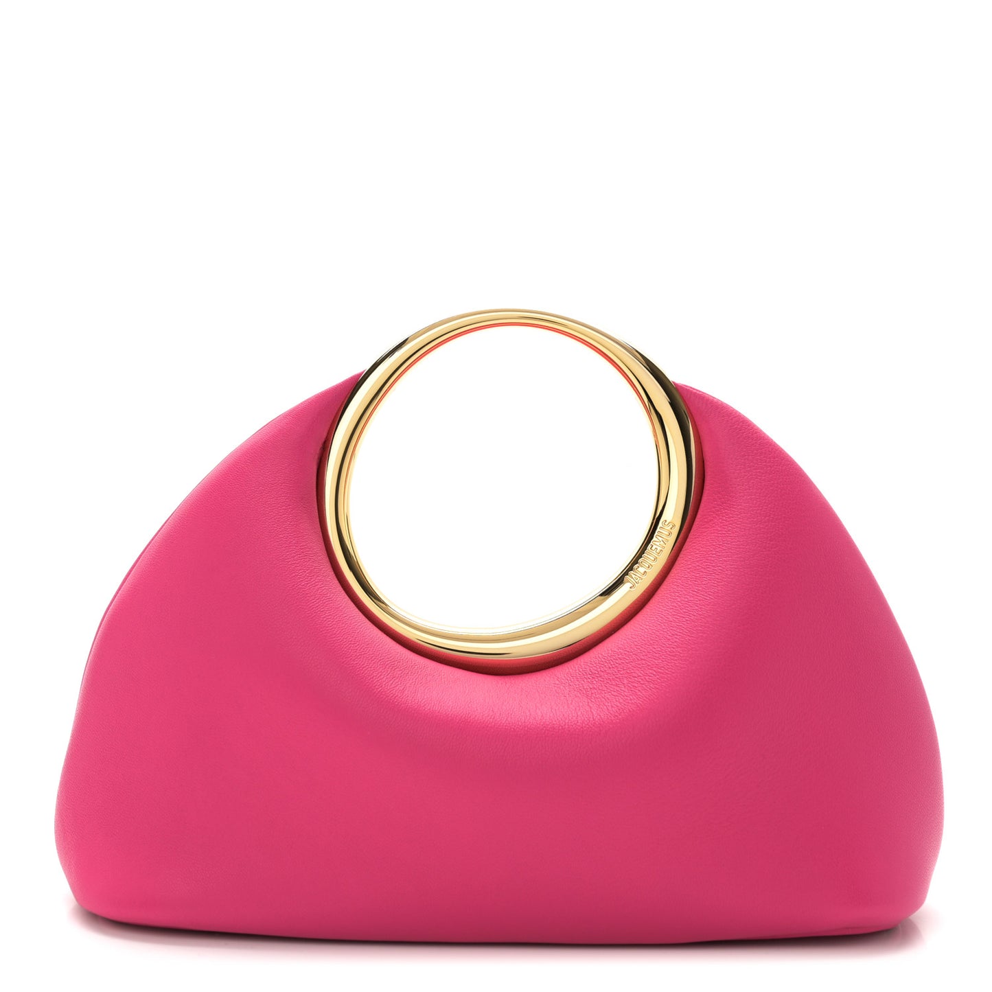 Calfskin Le Petit Calino Ring Top Handle Bag Pink