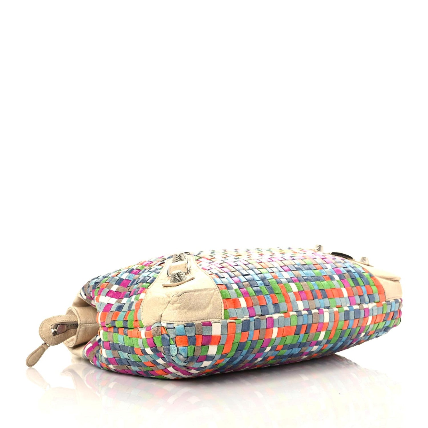 Balenciaga Agneau Lattice Woven Giant 21 Brief Multicolor 3 of 17