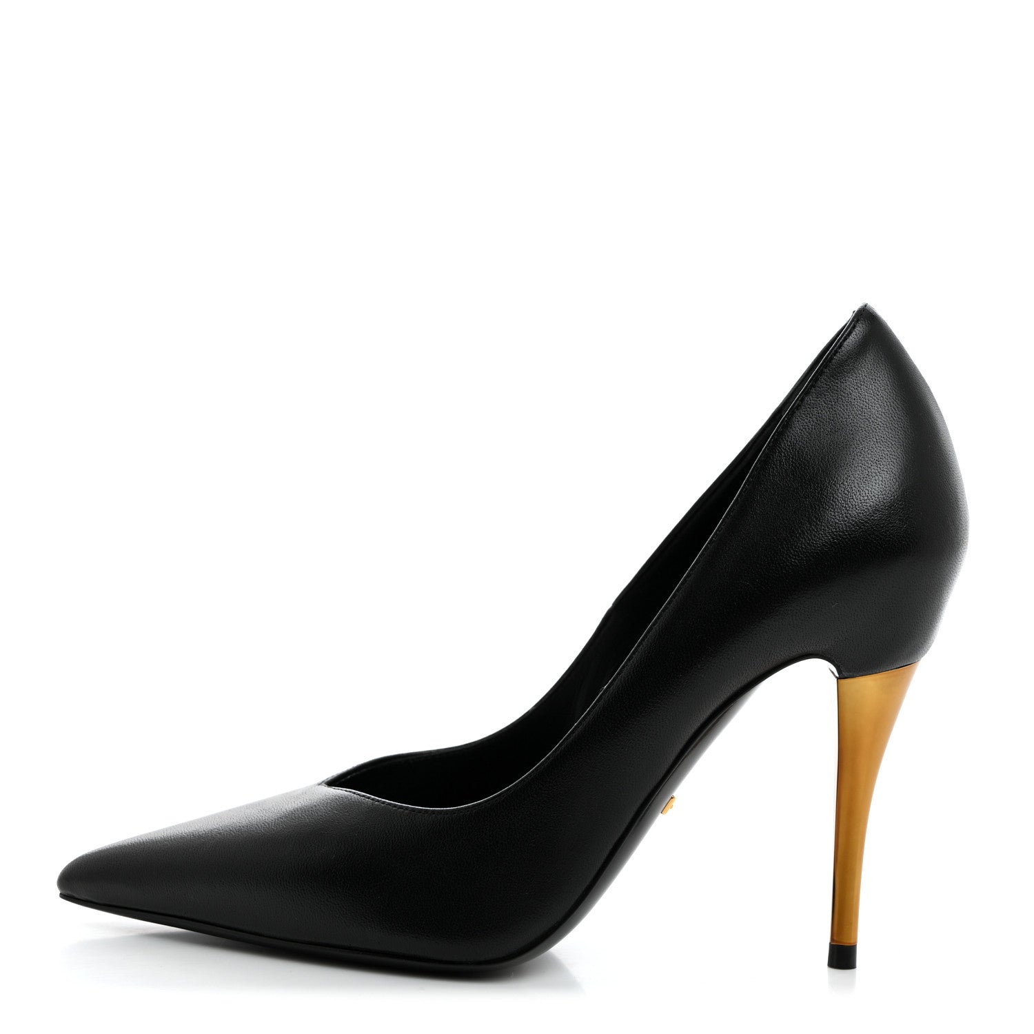 Gucci Nappa Charlotte Pumps 37 Black 1 of 9
