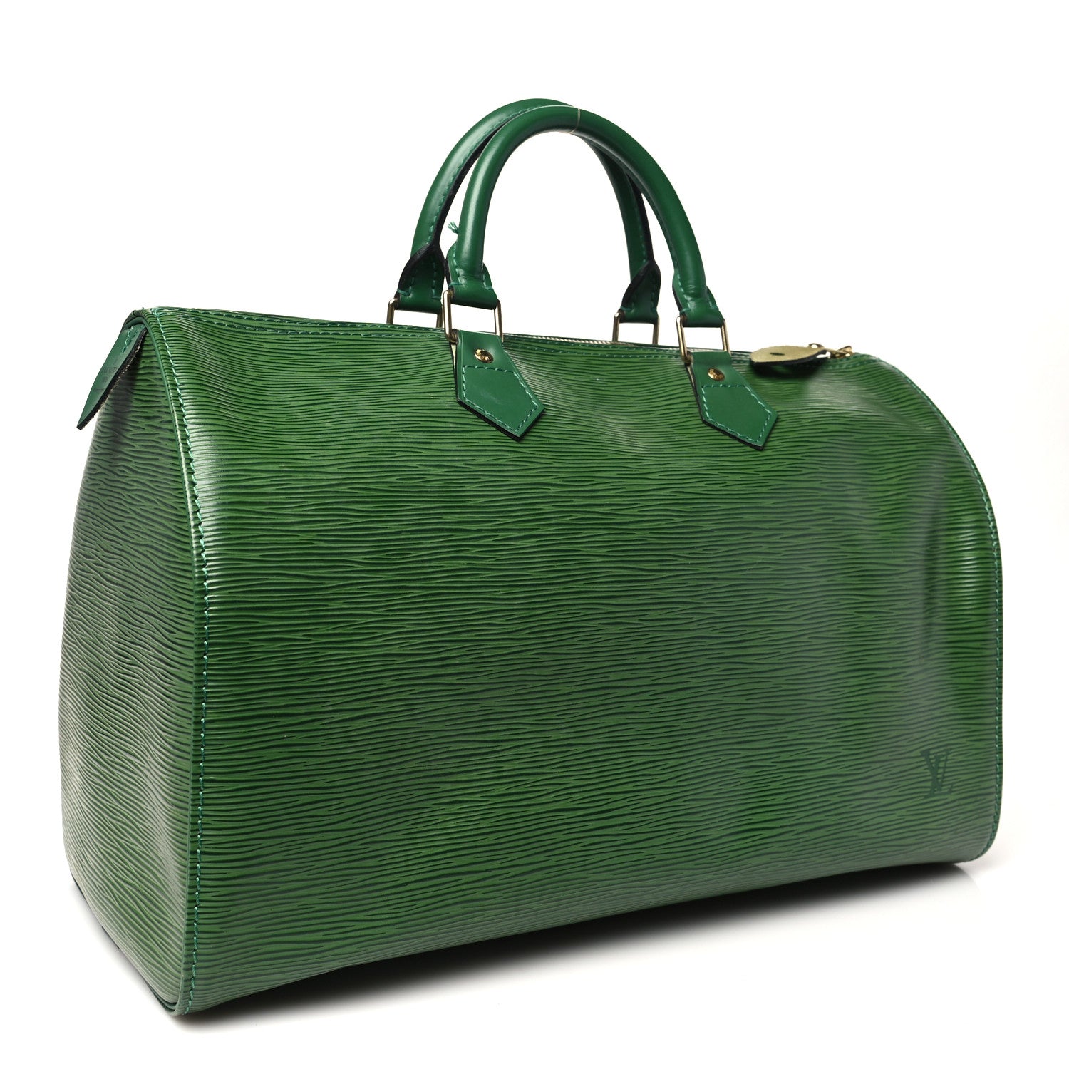 Louis Vuitton Epi Speedy 35 Borneo 3 of 10