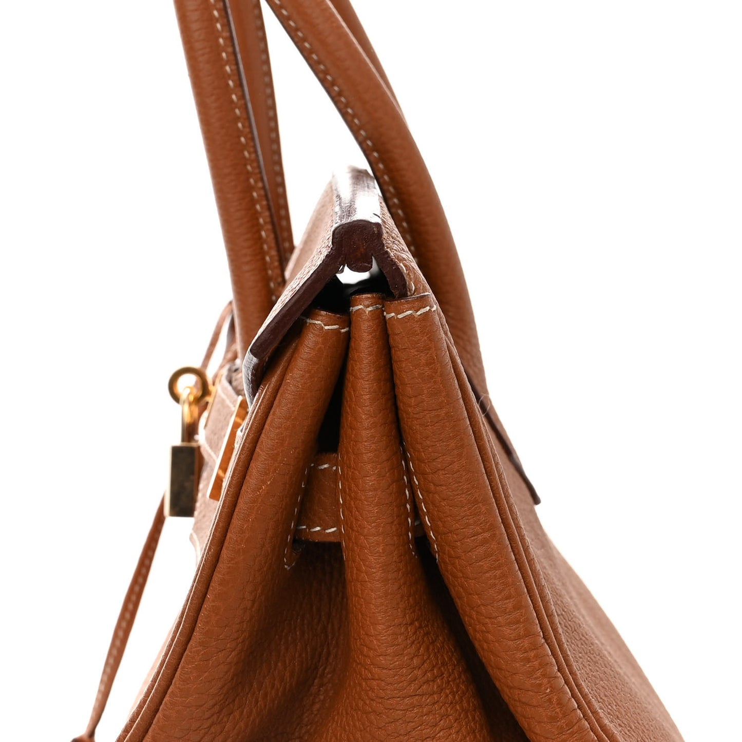 Taurillon Clemence Birkin 35 Gold
