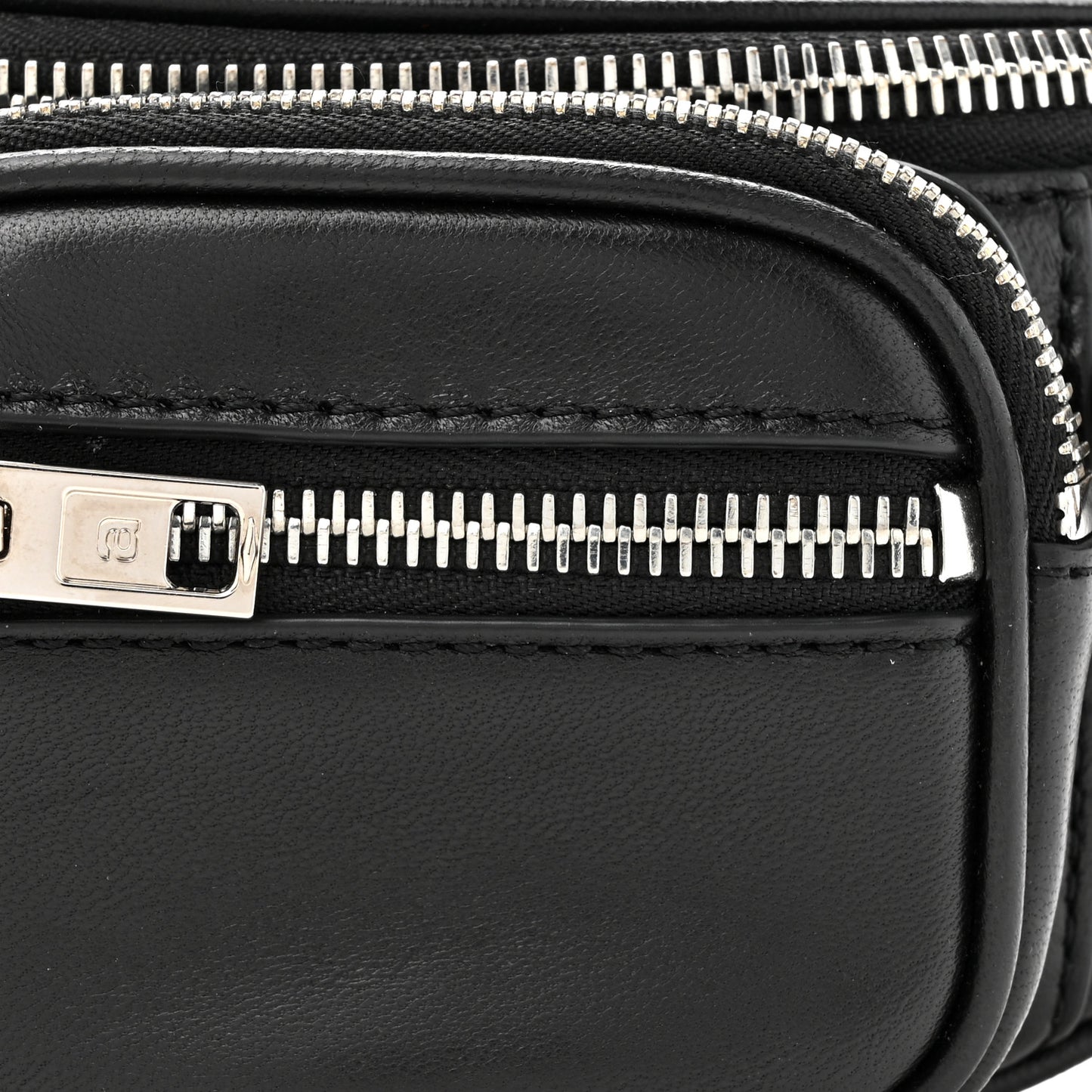 Lambskin Mini Attica Belt Bag Black
