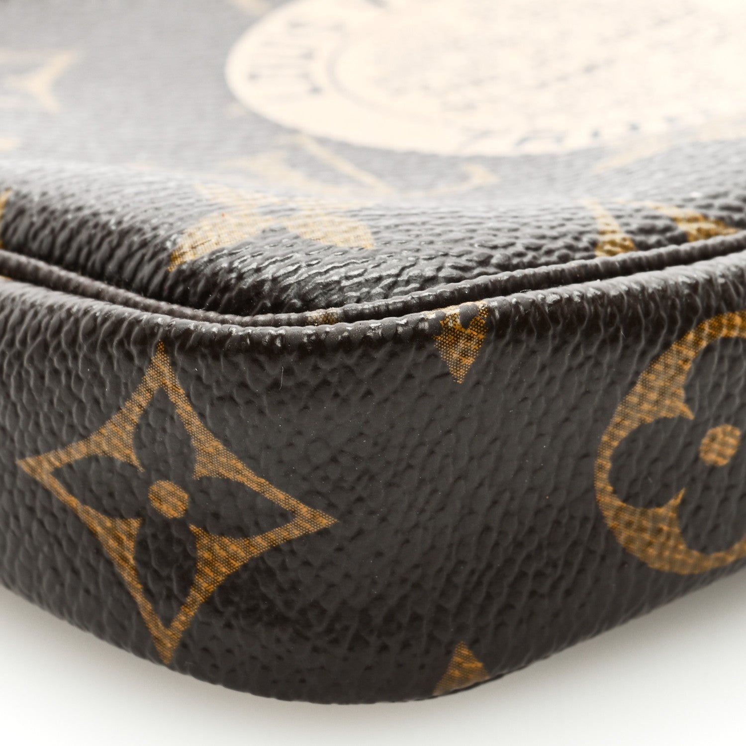 Louis Vuitton Monogram Complice Trunks and Bags Mini Pochette Accessories Beige 7 of 8