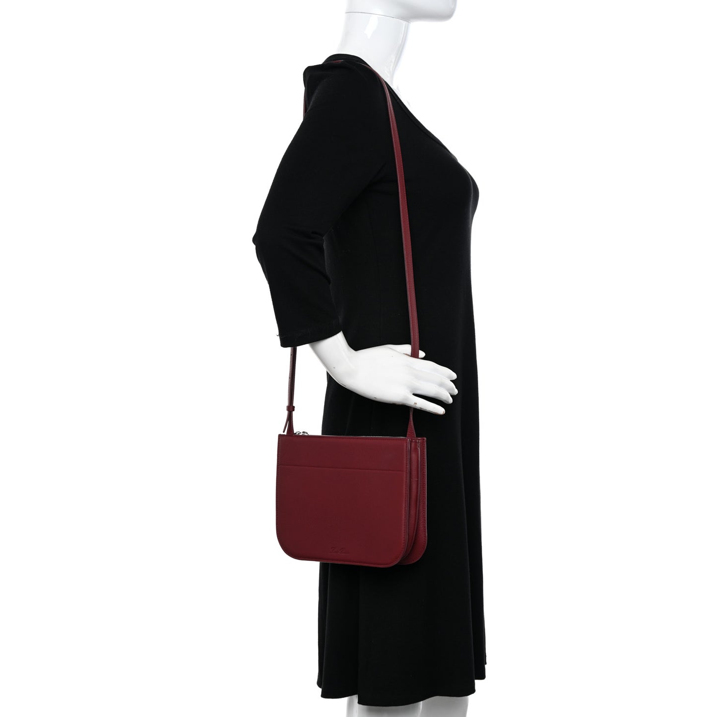 Grained Calfskin My Way Petite Burgundy