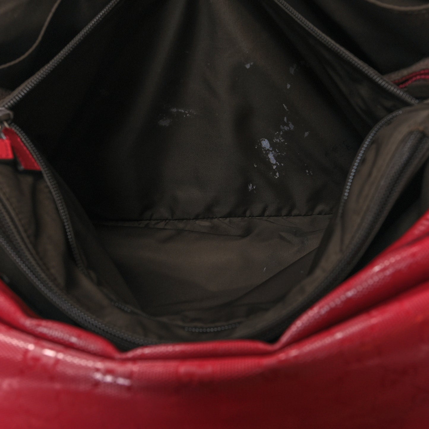 Imprime Monogram Mamas Diaper Bag Red