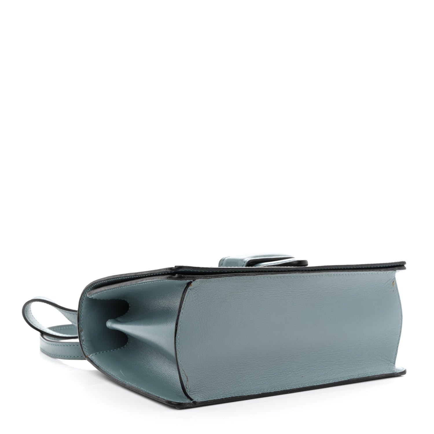 Loewe Calfskin Small Barcelona Shoulder Bag Stone Blue 4 of 15