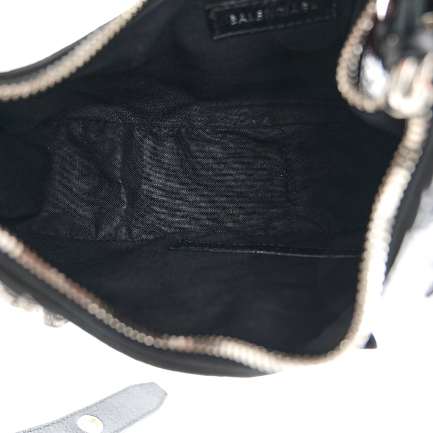 Agneau Arena Le Cagole Shoulder Bag XS Black