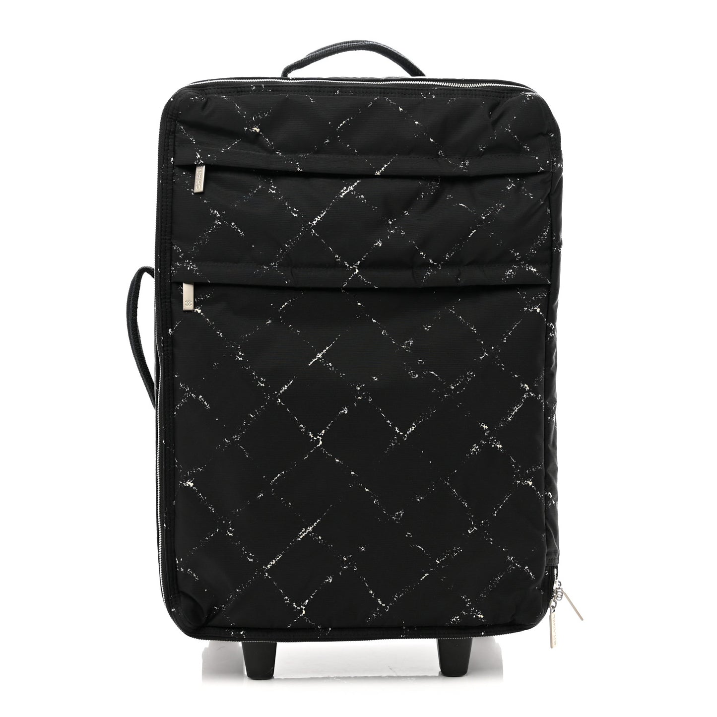 Nylon Travel Travel Trolley Black