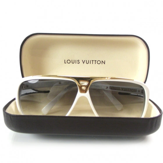 Evidence Sunglasses White