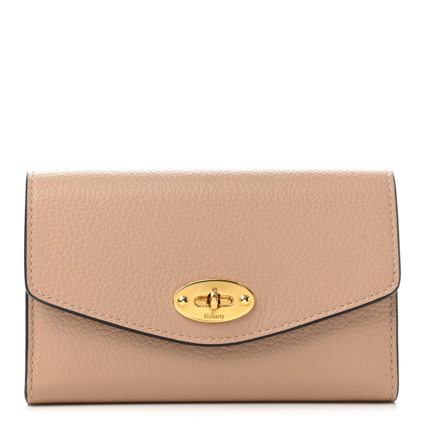 Mulberry Classic Grain Medium Darley Wallet Rosewater 850821 – FASHIONPHILE