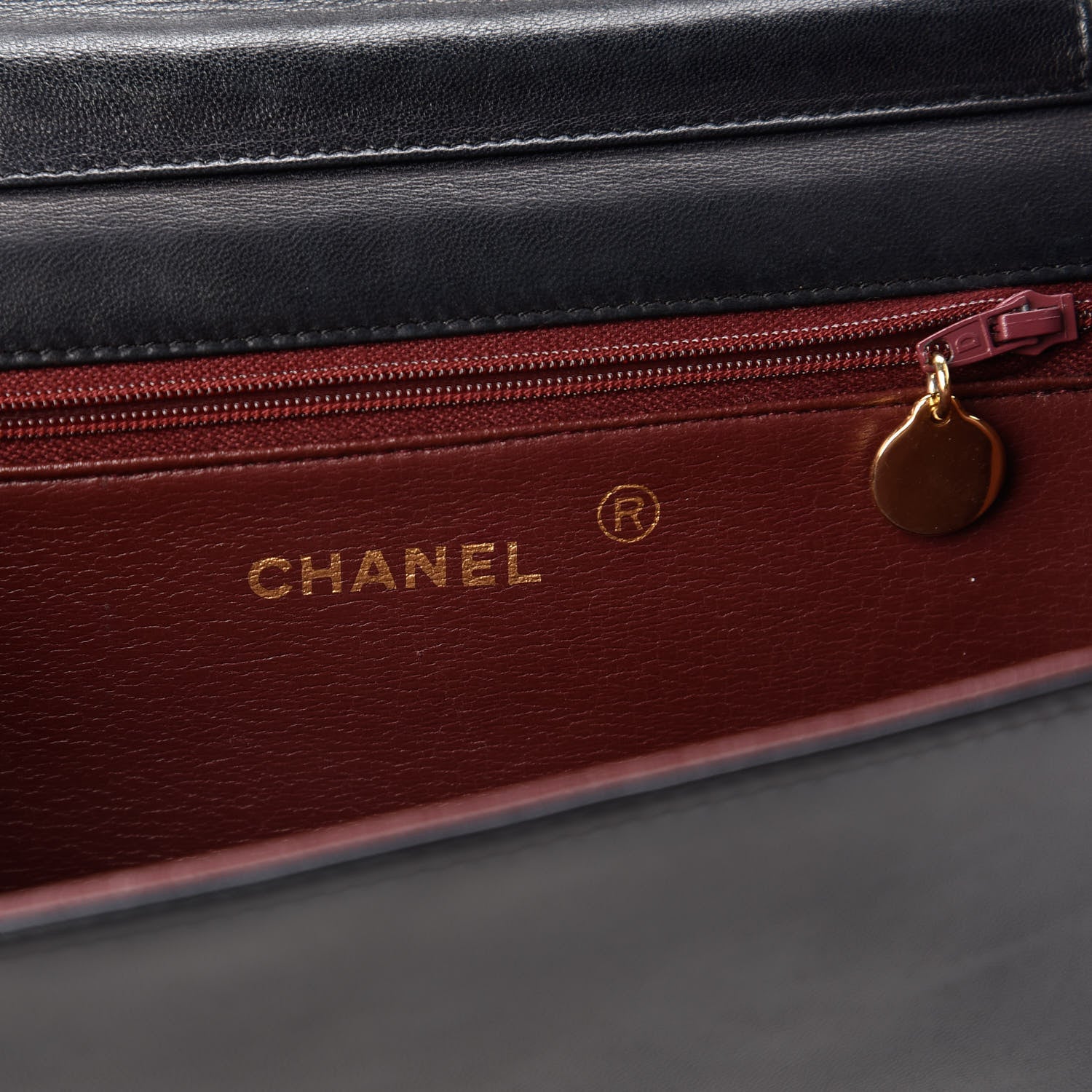 Chanel Lambskin Quilted Small Single Flap Bag Black 8 of 10