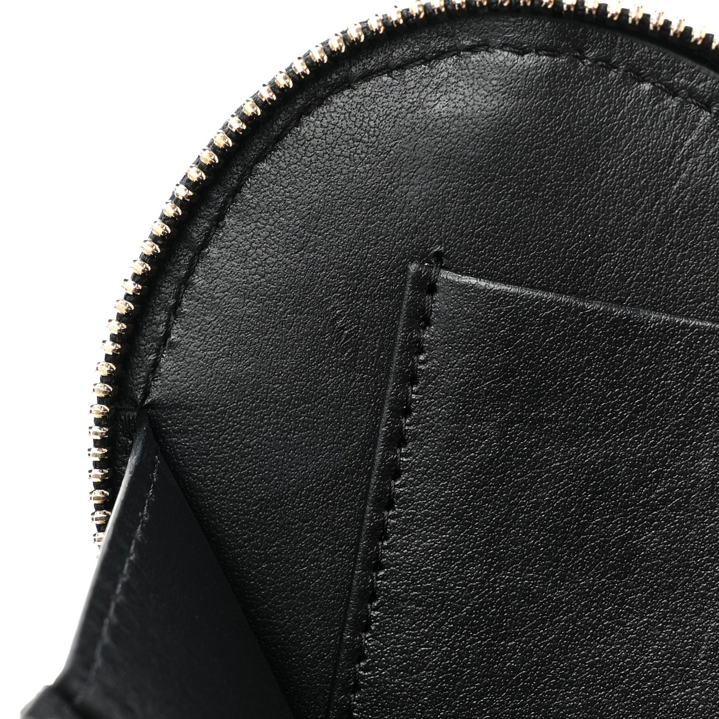 Patent Calfskin Resin Quilted CC Heart Clutch With Chain Black